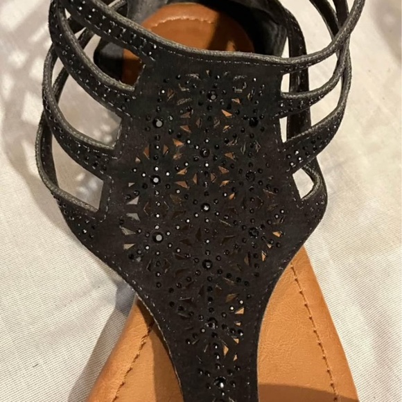 Taxi brand women’s size 41 black flats / slides / sandals - Picture 4 of 9